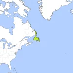 Newfoundland Time Zone Map