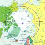 Map of the Arctic Region